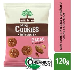 Biscoito Mae Terra Cacau e Castanhas